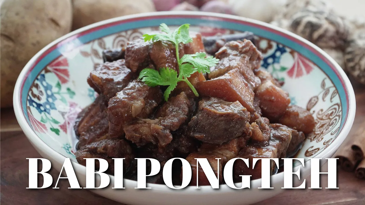 Babi Pongteh Recipe Peranakan Braised Pork Belly - 