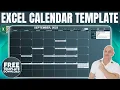 How To Make A Calendar In Excel 2026 For Unlimited Years From Scratch Free Template