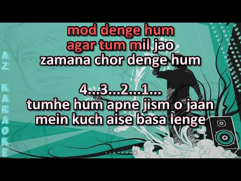 Download MP3 Agar Tum Mil Jao Karaoke with Scrolling Lyrics