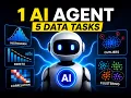 How to Build One AI Agent for 5 Data Analysis Tasks