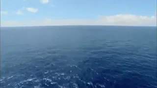 شاهد لحظة إنفجار بركان تحت الماء بالقرب من جزر سليمان في المحيط الهادئ 