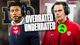Most overrated and underrated teams in preseason Coaches Poll