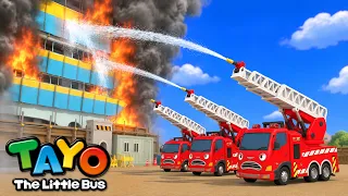 Misi Penyelamatan Pemadam Kebakaran | Lagu Tim Penyelamat Anak🚒 | Tayo Bahasa Indonesia