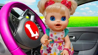 We are in the car Song + More Nursery Rhymes & Kids Songs - Lisa Kids Show