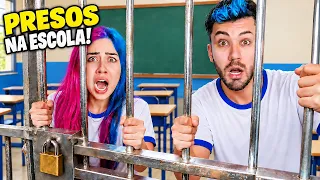 FICAMOS PRESOS em uma ESCOLA *Fugimos ??