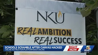 Northern Kentucky University students express concern over Canvas cyberattack