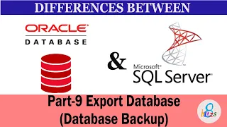 How to Export Database in Oracle and MS SQL Server Part 9 - Basics of Oracle and MSSQL Server