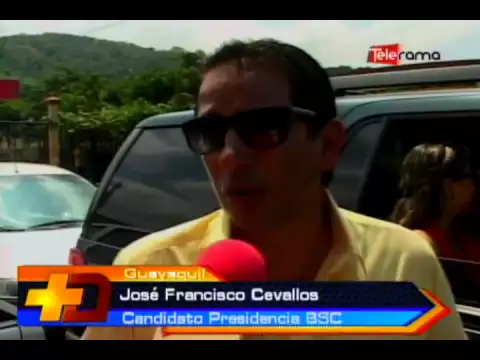 José Francisco Cevallos pidió padrón electoral en Barcelona