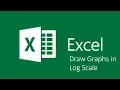 How to draw Graph in Log Scale in Microsoft Excel