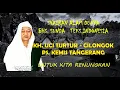 Lagu Syairan Alam Dunia Bahasa Sunda Teks Bahasa Indonesia    (KH.Uci Turtusi - Cilongok Tangerang)