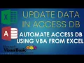 Update Existing Data in Access Database Excel to Access Automation using VBA - 4