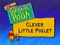 Lagu Winnie the Pooh Friendship: Clever Little Piglet Bumpers