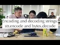 Python standard library Encoding and decoding strings