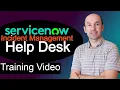ServiceNow Incident Management Service Desk Ticketing System mini Crash Course