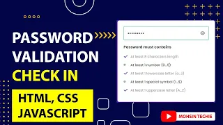 ASMR Programming - Code Password Validation Check using HTML CSS and JavaScript