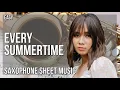 Lagu Alto Sax Sheet Music: How to play Every Summertime by Niki