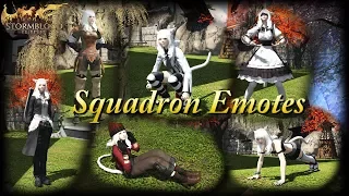 FFXIV Squadron Emotes