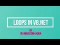 LOOPS IN VB NET - BCA 403