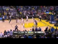 Stephen Curry hits three straight three-pointers vs the Grizzlies 2016 04 13