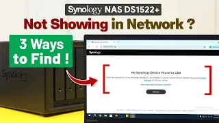 Synology NAS Not Showing on Network How to Find in 3 Ways