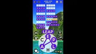 Wordscapes Uncrossed Level 1222 Answers