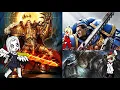 Hazbin Hotel reacts to Space Marines Warhammer 40K With a twist