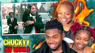 chuckyy my world official music video reaction