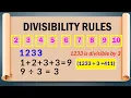 Divisibility Rules For 2 To 10 HOW To Know Where A No Is Divisible Or Not runaikids