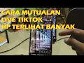 Cara Live Mutualan Tiktok HP Terlihat Banyak