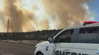 Highland Fire in Crook County human caused