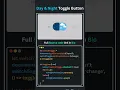 I Figured Out How to Create a DAY NIGHT Toggle Button with CSS