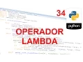 Operador Lambda - 34