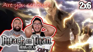manga reader u0026 non reader react to attack on titan 2x6
