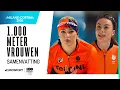 Lagu JUTTA LEERDAM \u0026 FEMKE KOK in STRIJD om GOUD | Samenvatting 1000 Meter Vrouwen | Milano Cortina 2026