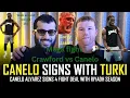 Terence Crawford showoff walk around weight Canelo finesse Jake Paul signed 4 fight deal with Riyadh