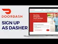 How to Sign Up as a Dasher on DoorDash Step-by-Step Guide