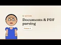 Documents PDF parsing Generative AI explained