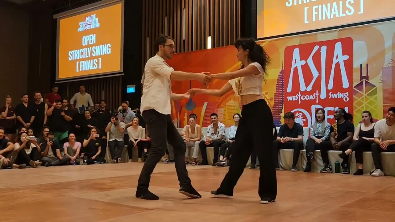 "Nina" Guido Von Mulert & Raushaniya Maksudova - Open Strictly Swing Finals Asia Open 2023