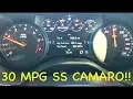 How My 6th Gen Camaro Is On Trips Gas Mileage GOAT