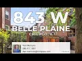 843 West Belle Plaine Avenue Chicago IL 60613