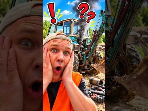 Після заправки трактор зламався! Давайте полагодимо його! 🚜🔧