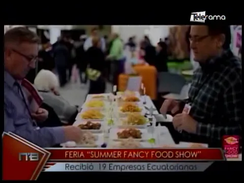 Feria Summer Fancy Food Show recibió 19 empresas ecuatorianas