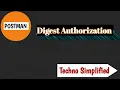API Testing Digest Authorization in Postman