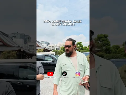DISAPA SAMA JASON MOMOA?! #jasonmomoa #blanka #StreetFighter #StreetFighterMovie
