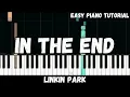 Download Lagu Linkin Park - In The End (Easy Piano Tutorial)
