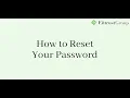 Entrust Client Tutorial - How to Reset Your Password