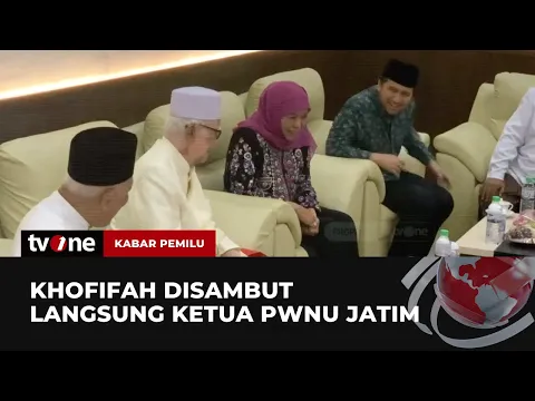 Khofifah-Emil Silaturahmi ke Kantor PWNU Jatim