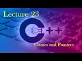 C 23 Classes and Pointers