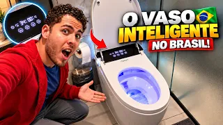 ADEUS PAPEL HIGIÊNICO? Instalei o Vaso Inteligente em Casa (iToilet)