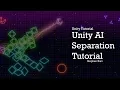 Unity AI Swarming Tutorial Flocking but it follows the Player
